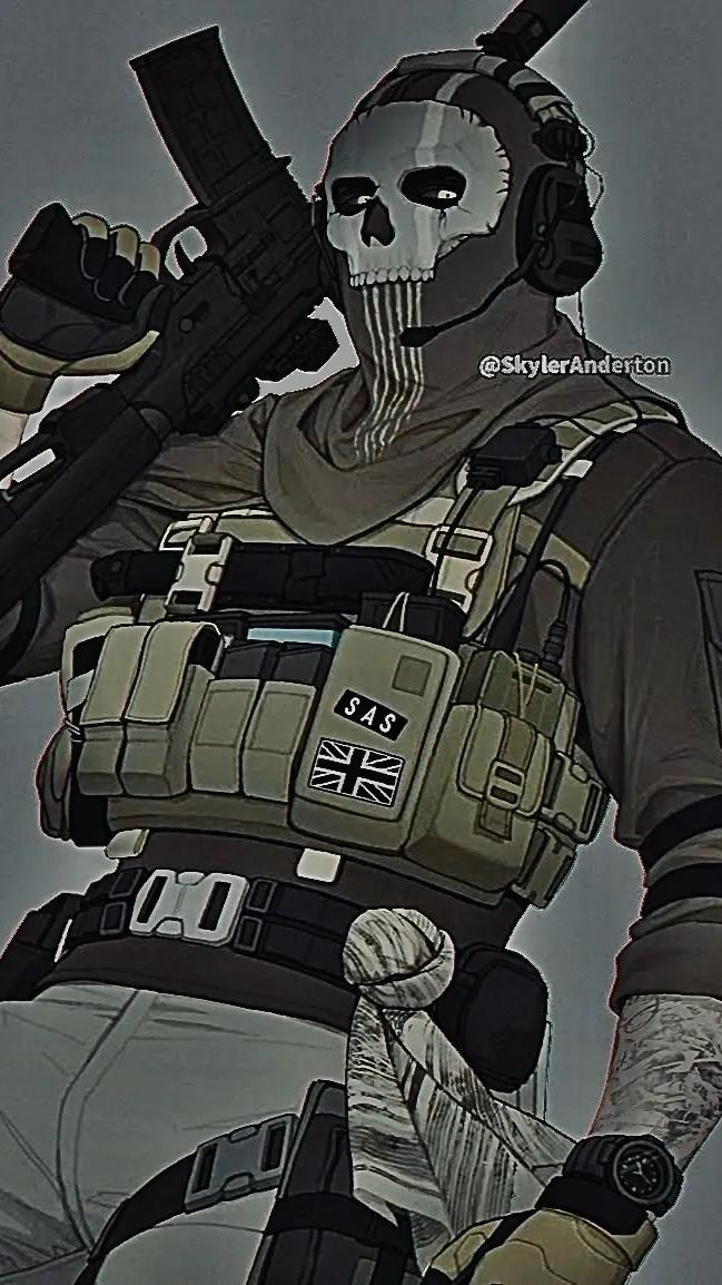 ai character: Ghost background