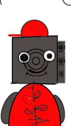 ai character: speaky (my oc) background