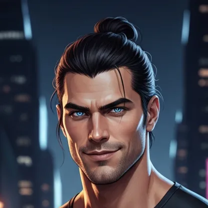 chat with ai character: Man Bun Man