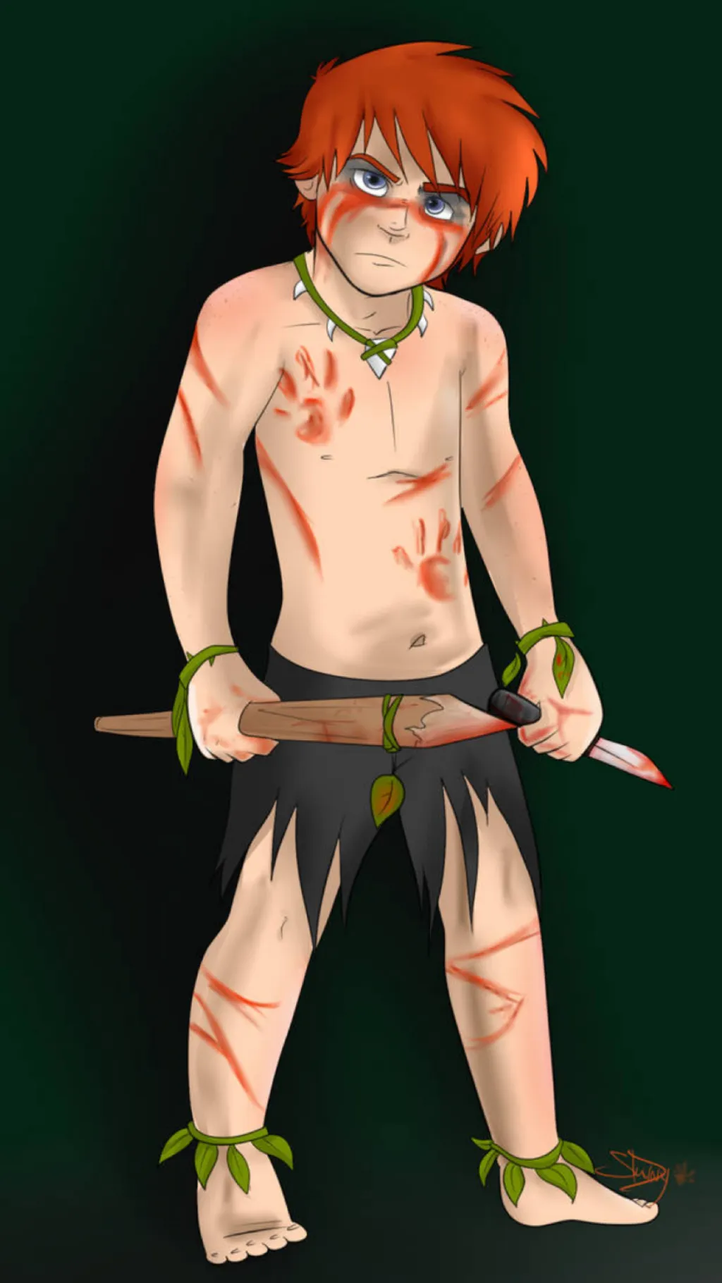 ai character: Jack Merridew background