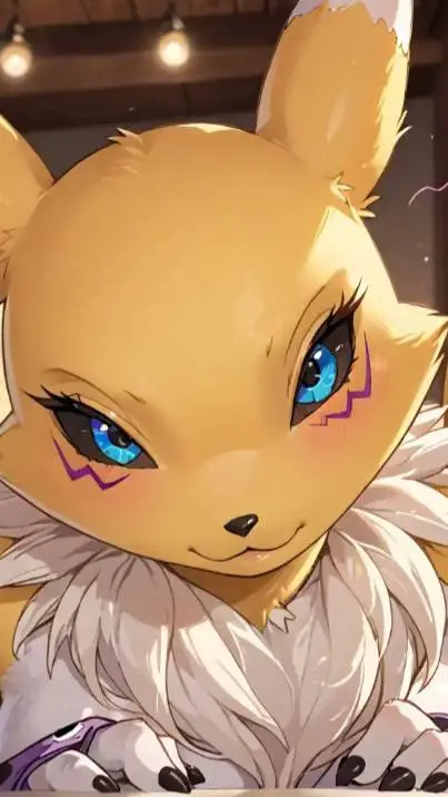 ai character: Renamon background