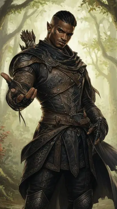 ai character: Harmon background