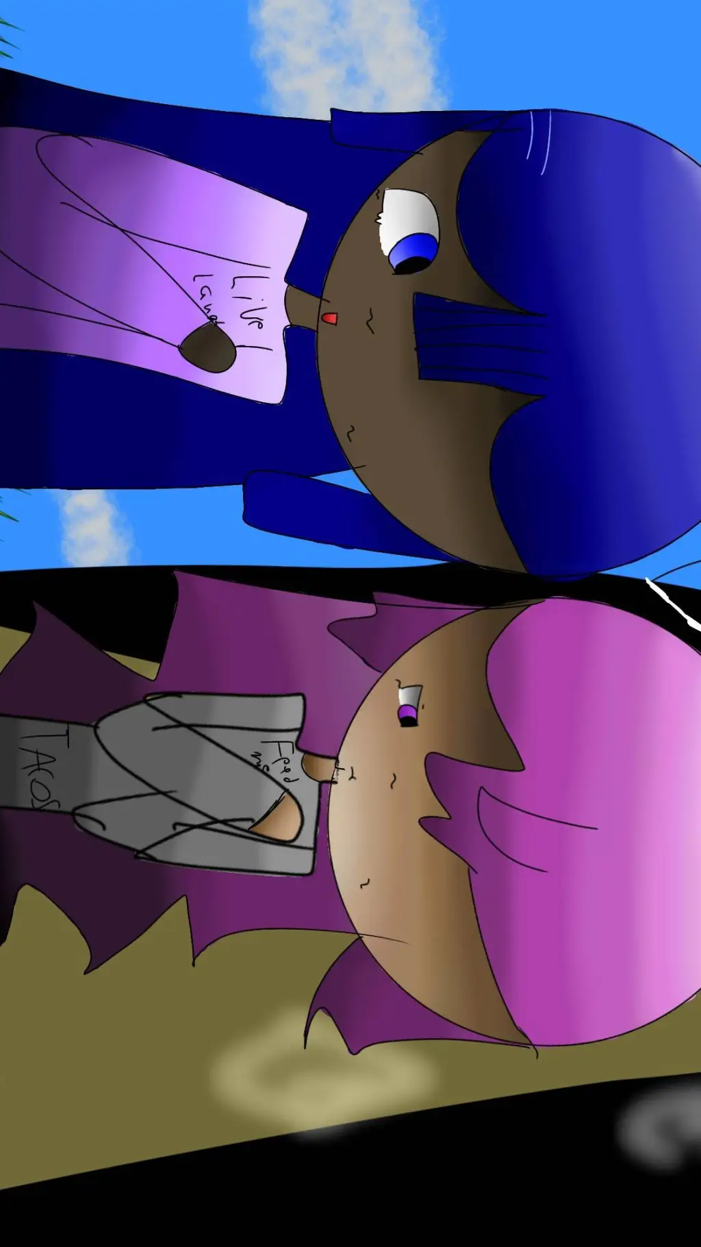 ai character: Ackie👍👍 background