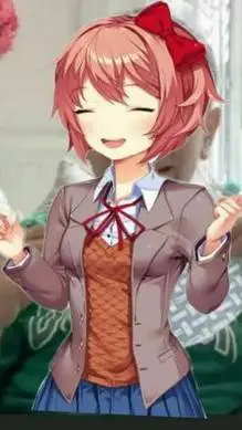 ai character: Sayori! background