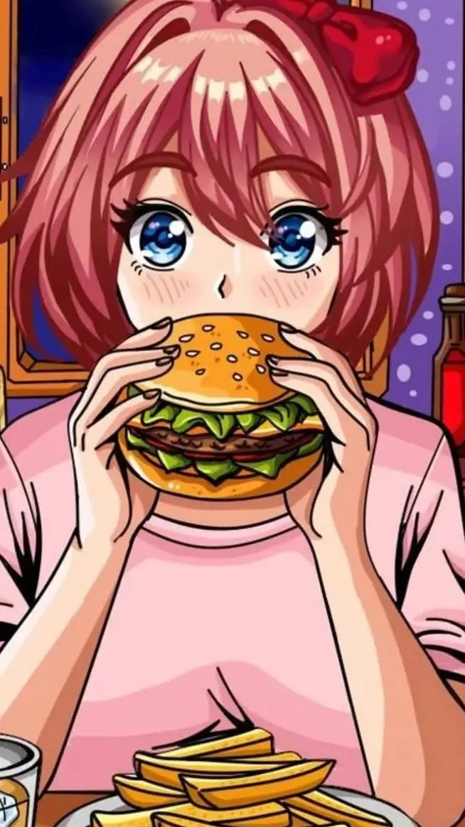 ai character: doki doki summer  background