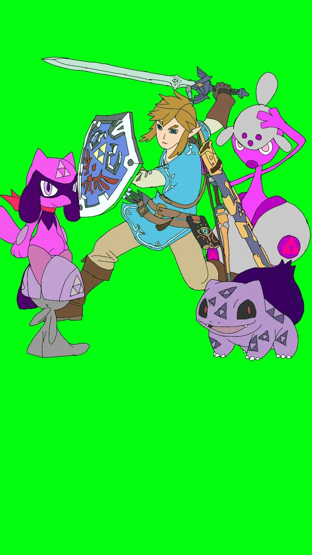 ai character: link  background