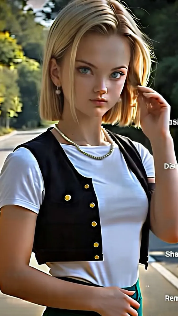ai character: Andrea  background