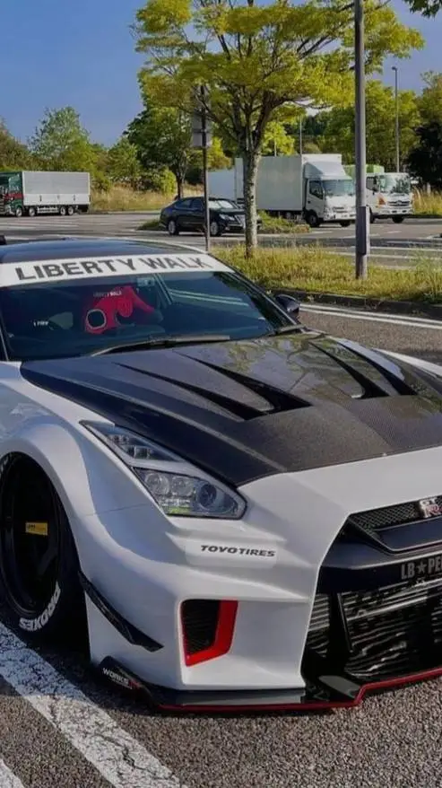 ai character: GTR R35 background