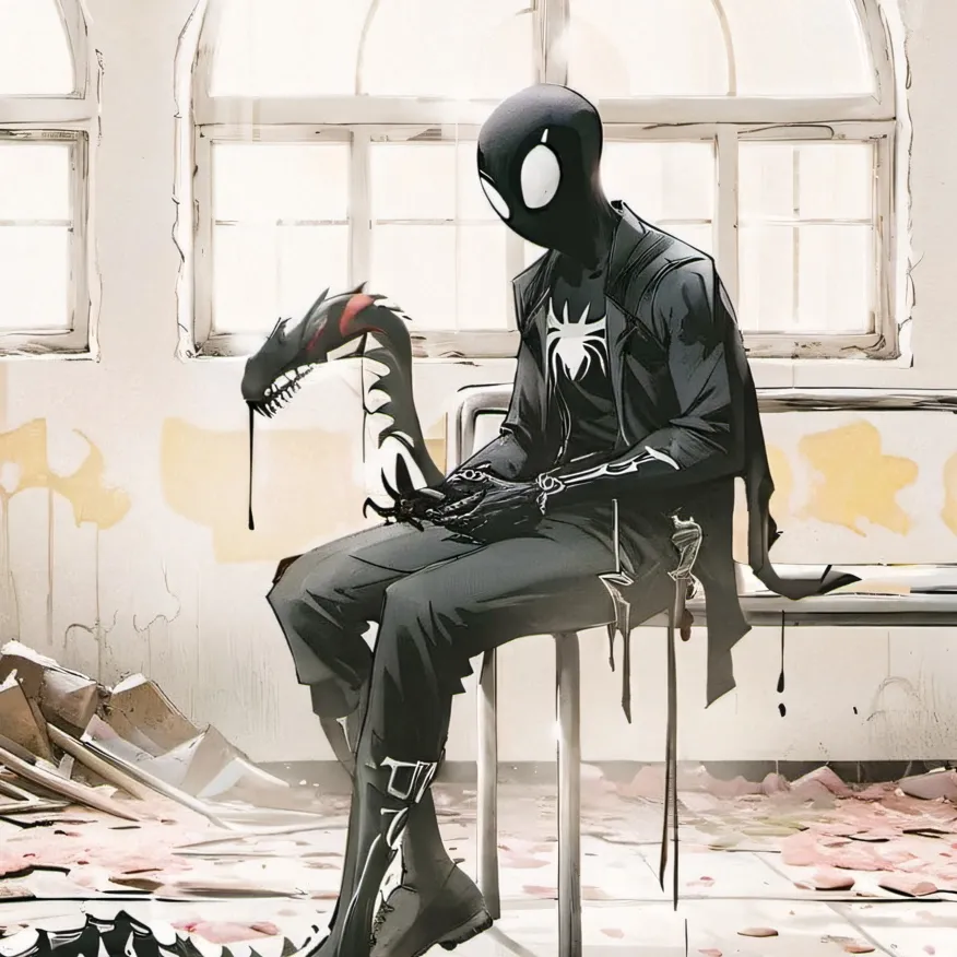 chat with ai character: symbiote 