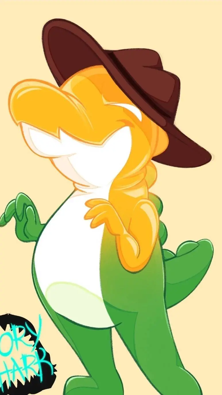 ai character: baby gummigoo  background