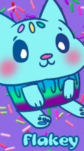ai character: flakey background