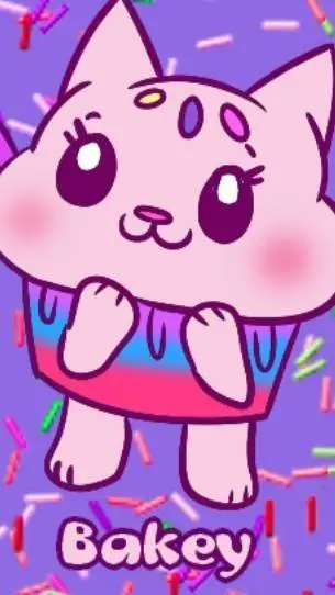 ai character: bakey background