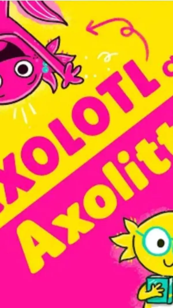 ai character: axolotl & axolittl background