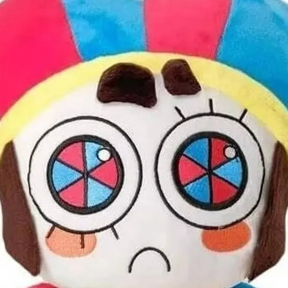chat with ai character: pomni plushie