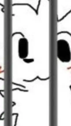 ai character: boykisser in jail. background