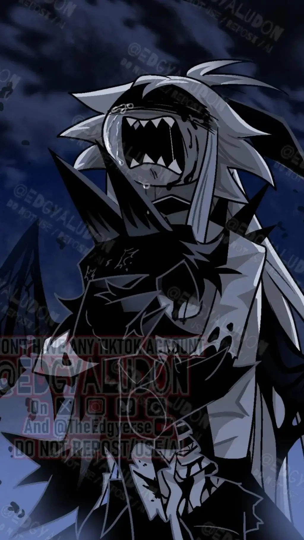 ai character: •Falling Angel• background