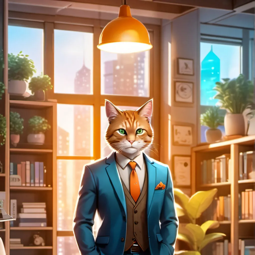 chat with ai character: Career Cat