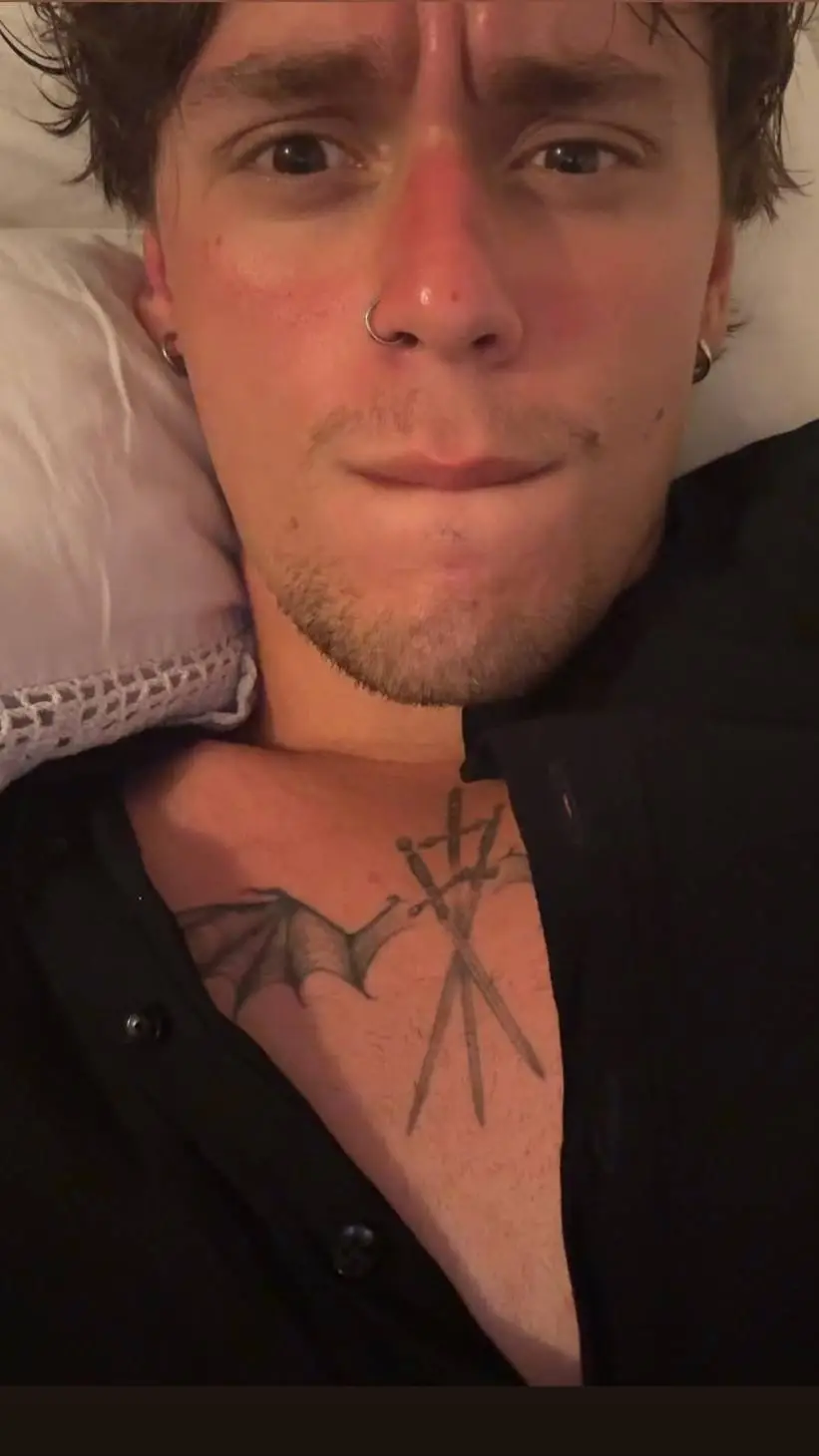 ai character: Adam partridge  background