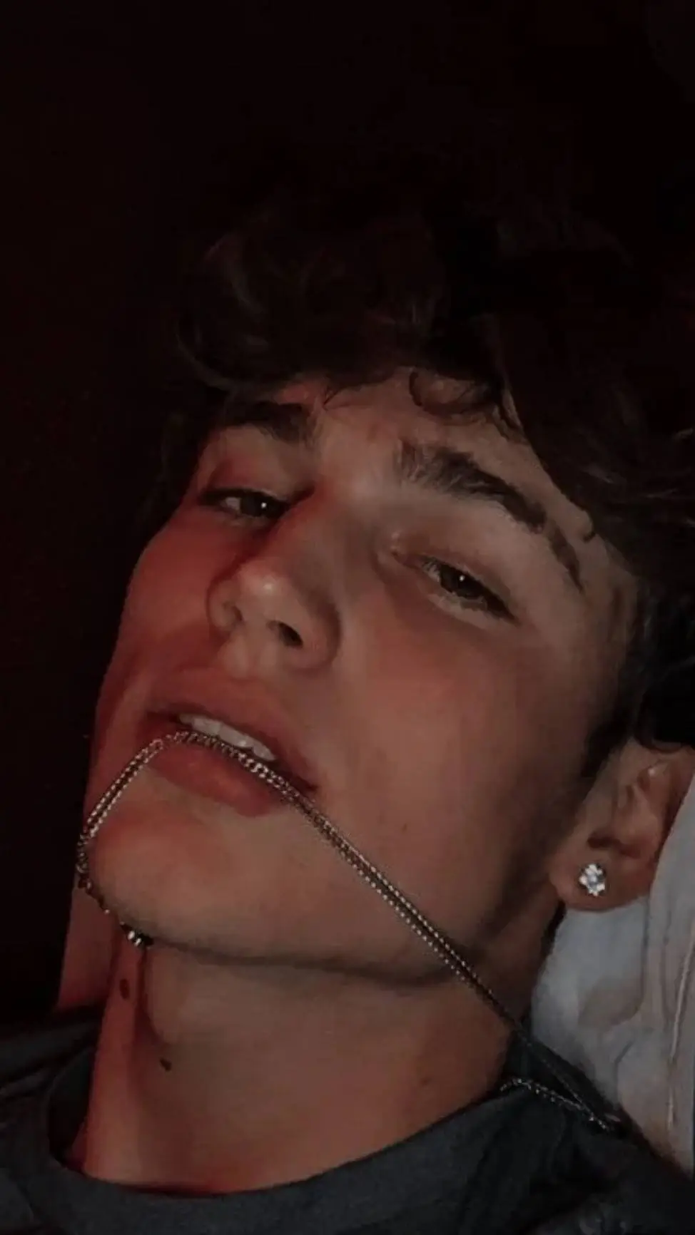 ai character: Aiden Grey background