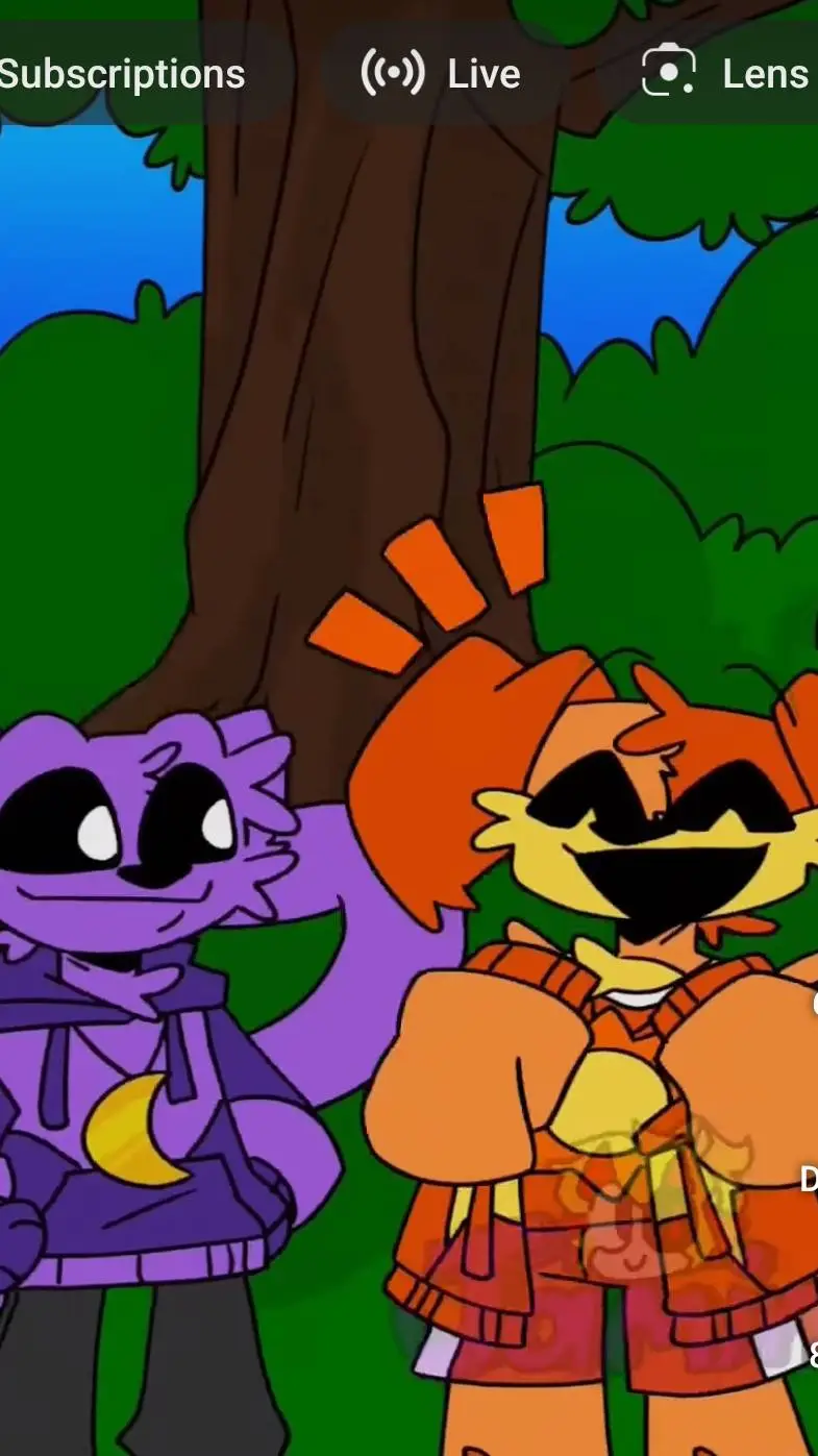 ai character: catnap x dogday background