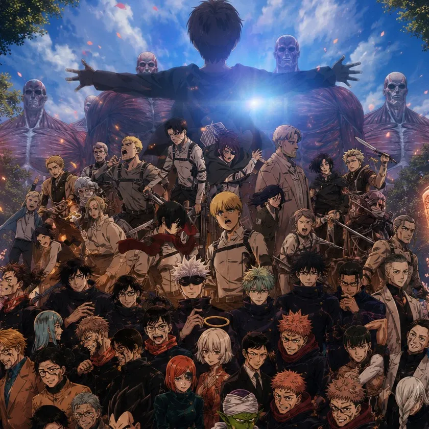chat with ai character: JJK x DBS x AOT