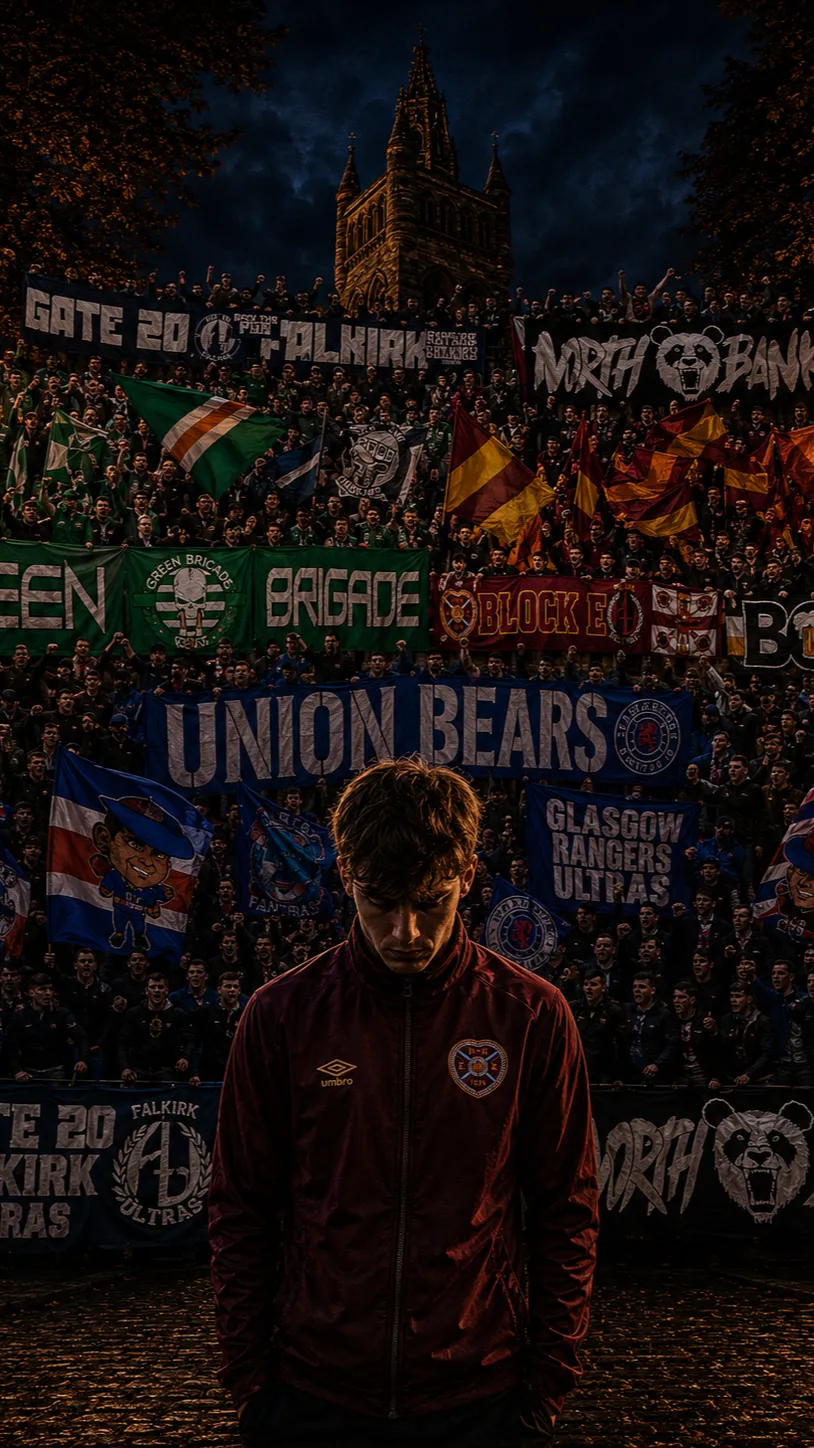 ai character: UK streets background