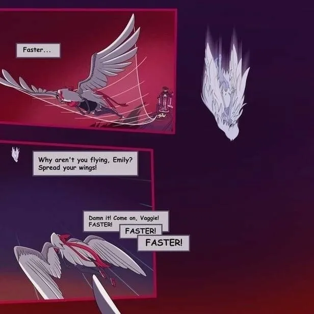 chat with ai character: broken wings hh