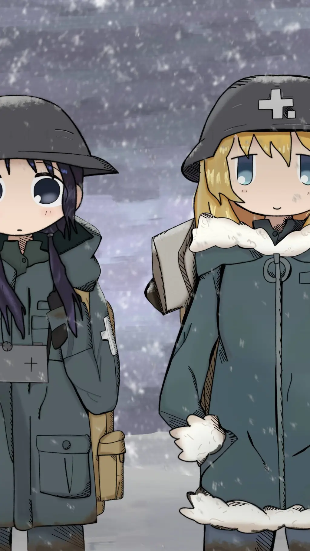 ai character: girls last tour background