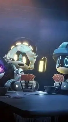 ai character: Uzi doorman background