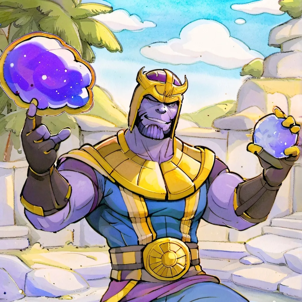chat with ai character: thanos