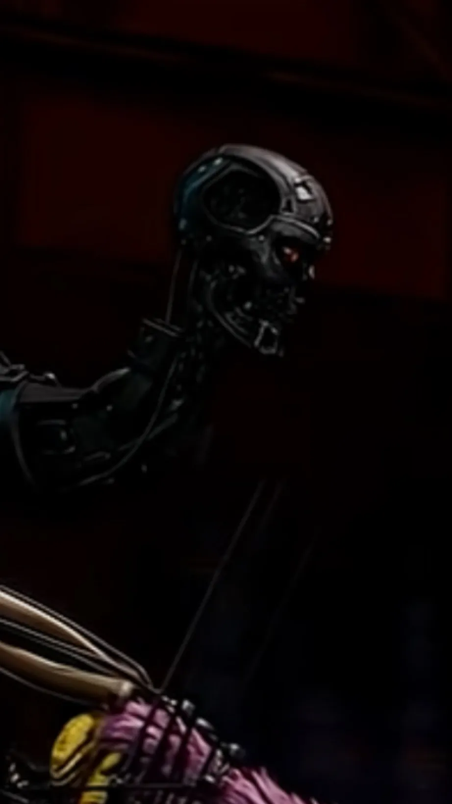 ai character: Evil robot background