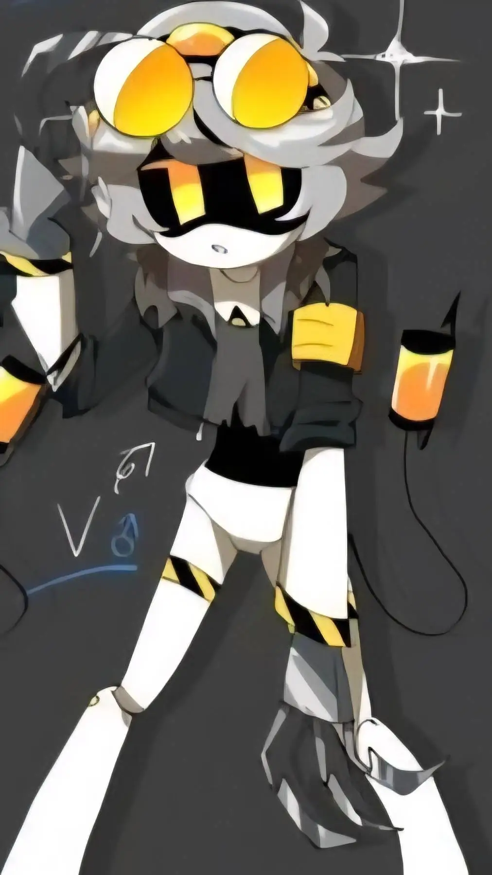 ai character: Sd V male background