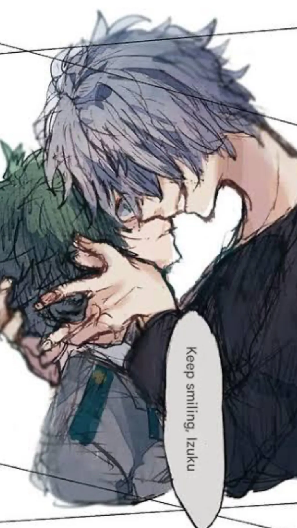ai character: Shigaraki x deku background