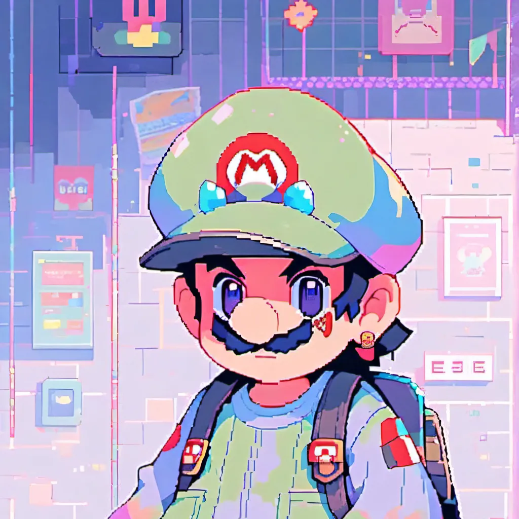 chat with ai character: nintendo squidgame