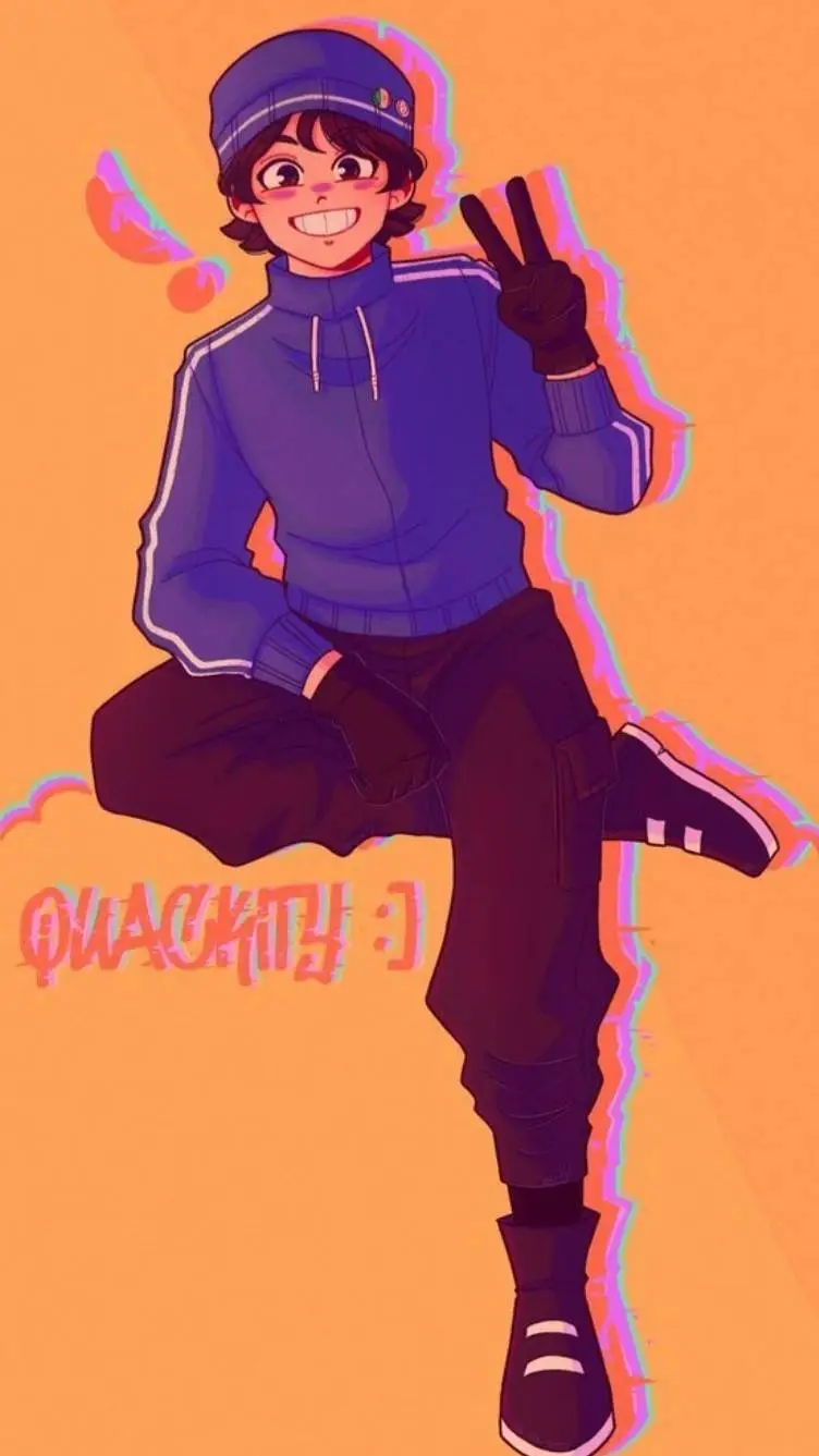 ai character: quackity background