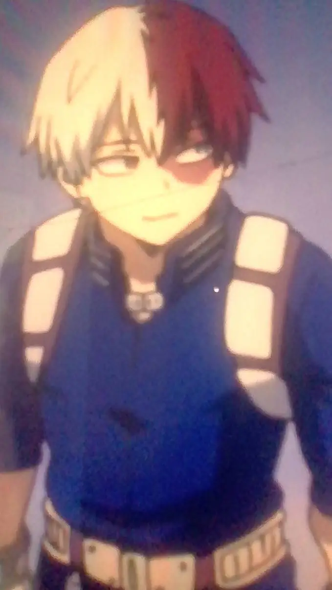 ai character: Shoto Todoroki background
