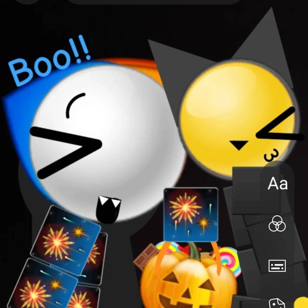 chat with ai character: cattu and luna