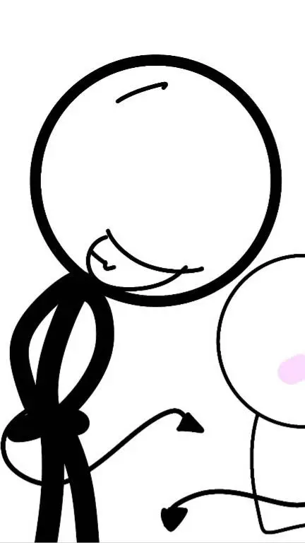 ai character: sketch and sticko background