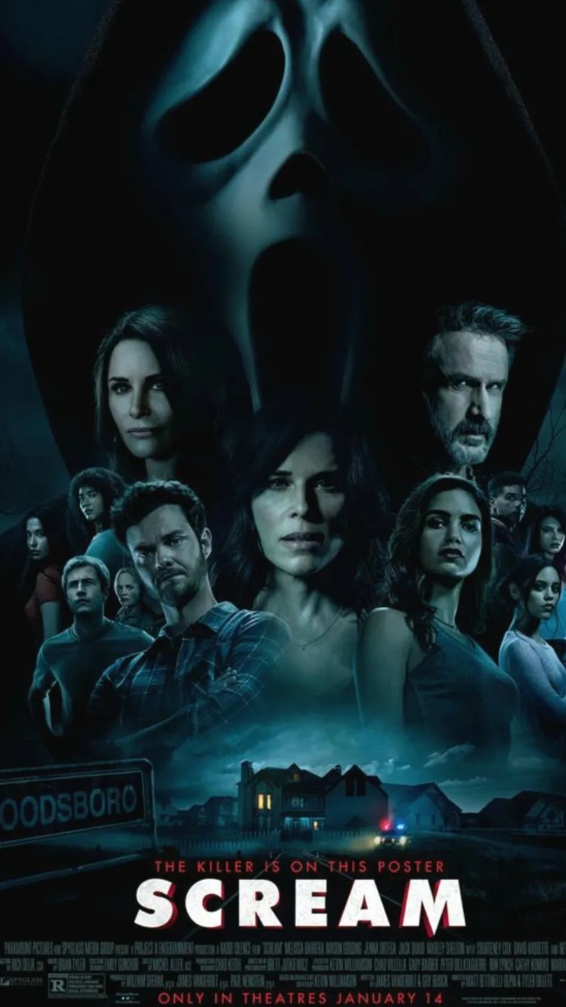 ai character: Scream 2022 background