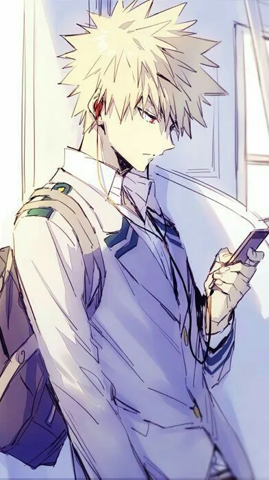 ai character: Katsuki ~ school  background