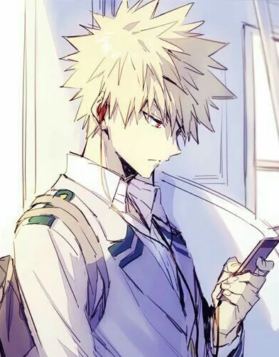 chat with ai character: Katsuki ~ school 