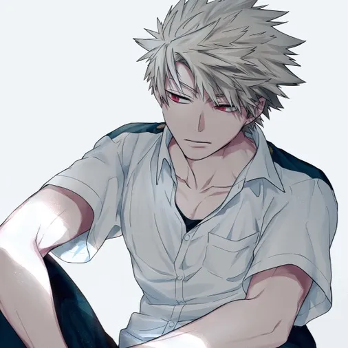 chat with ai character: Katsuki ~ prank. 