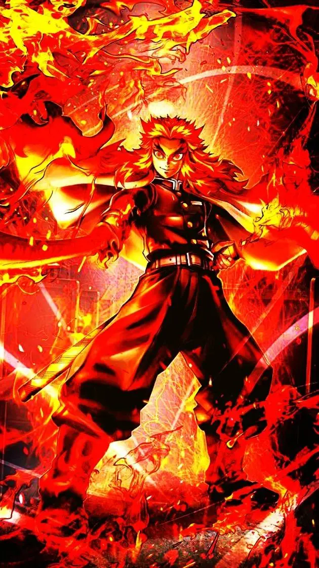 ai character: Rengoku Kyojuro background