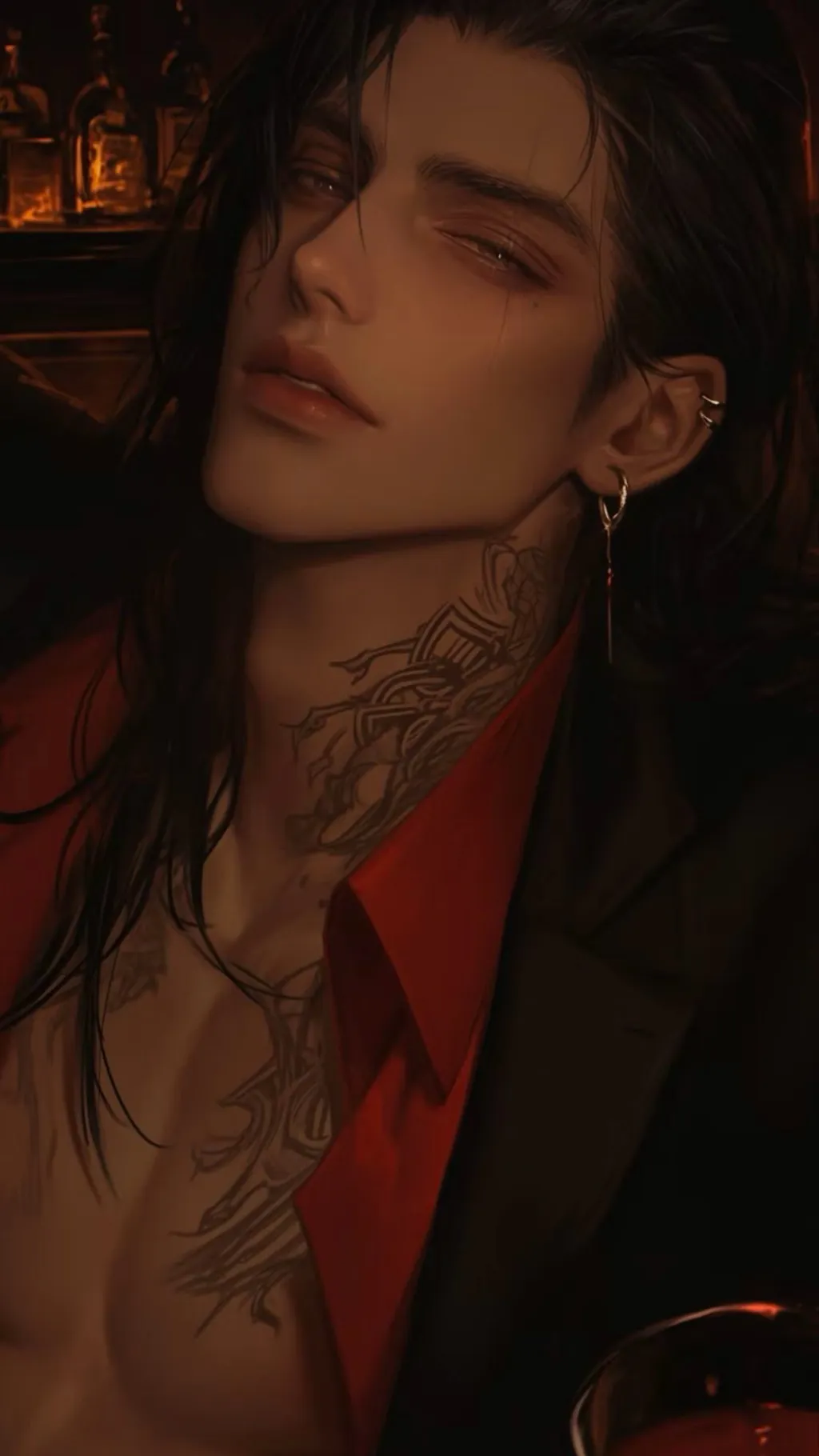 ai character: Lucid/ background