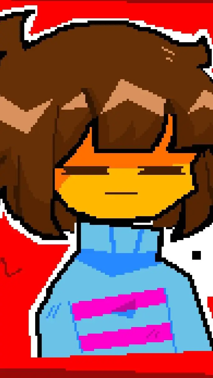 ai character: Frisk  background