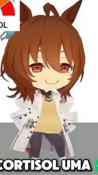ai character: Low cortisol uma background