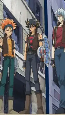 ai character: yusei Moto ￼ background