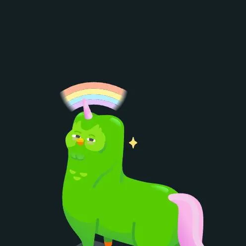 chat with ai character: DUOLINGO
