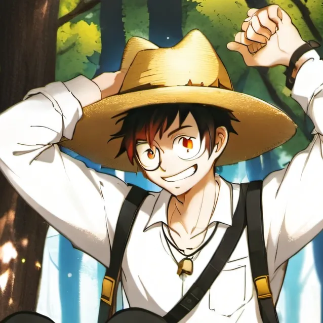 chat with ai character: monkey D. Luffy