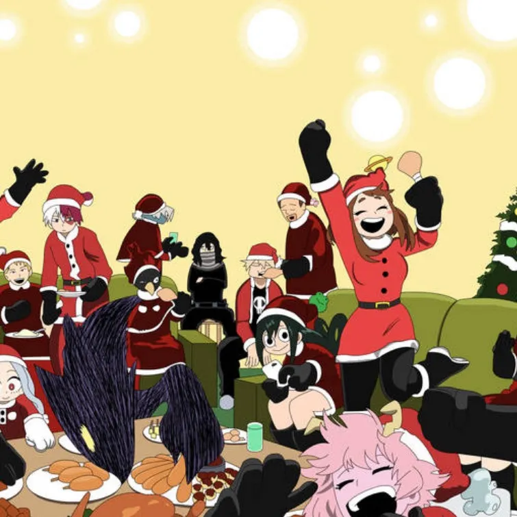 chat with ai character: Mha Christmas gift